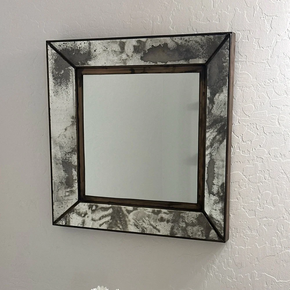 Stunning crate and barrel mirror